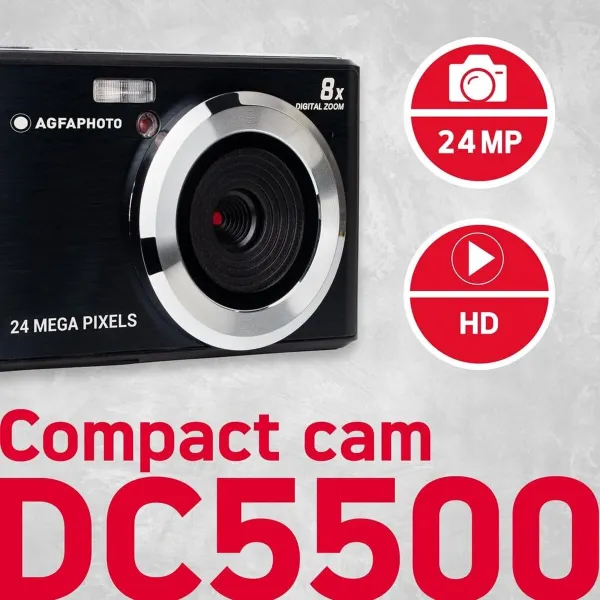 Digitālā Kamera Agfa DC5500 Melns