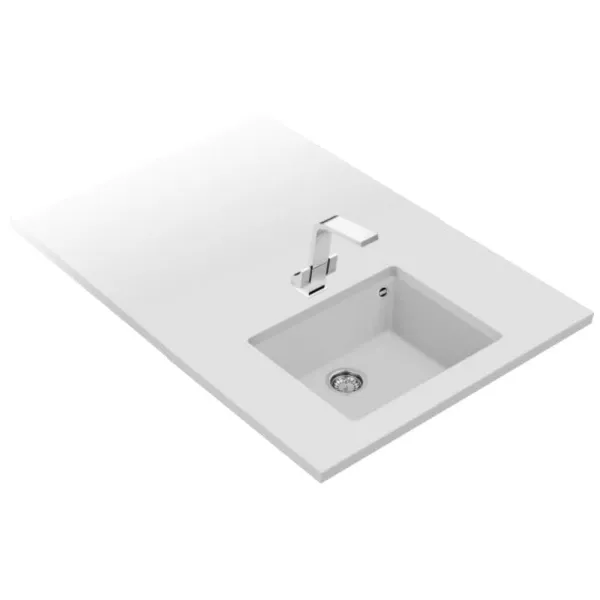 Kriauklė su viena plautuve Teka SQUARE 50.40 TG  