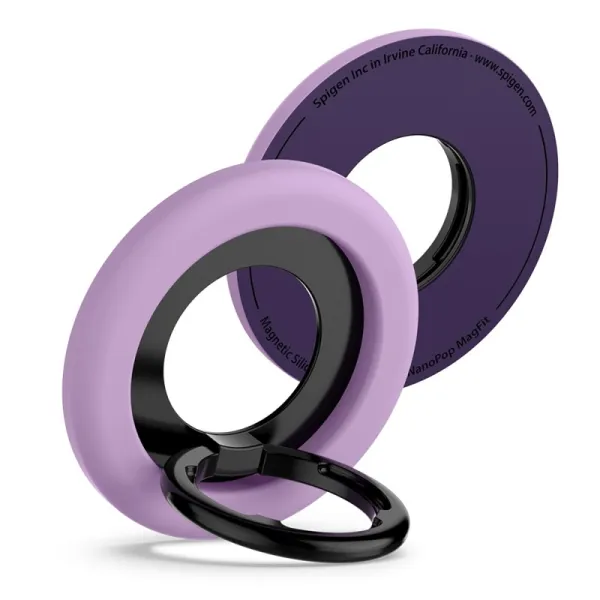 Spigen Nano Pop MagSafe Phone Ring - Finger holder with stand function (Grape Purple)