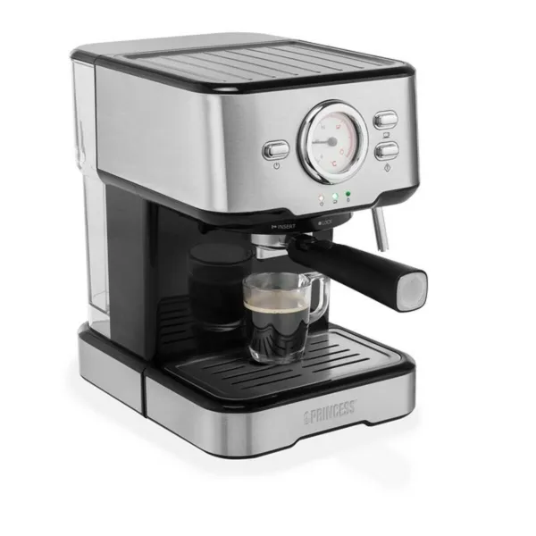 Ekspress Rokas Kafijas Automāts Princess 01.249412.01.001 Tērauds 1,5 L