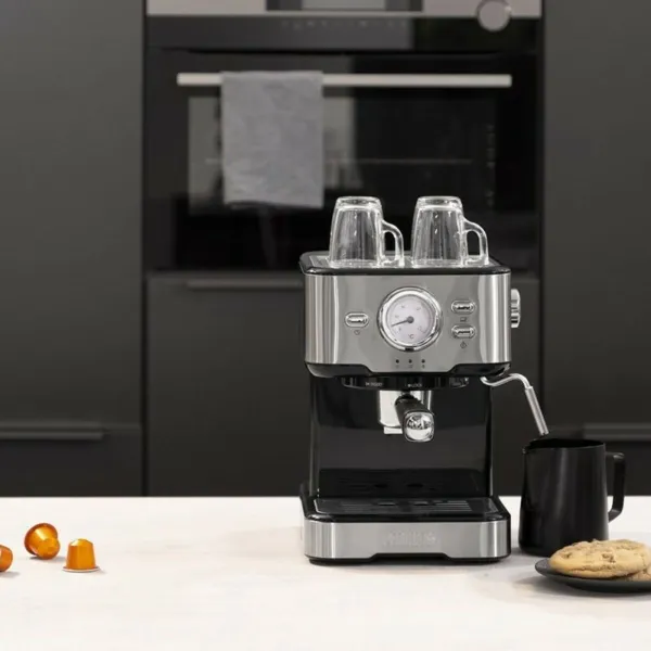 Ekspress Rokas Kafijas Automāts Princess 01.249412.01.001 Tērauds 1,5 L