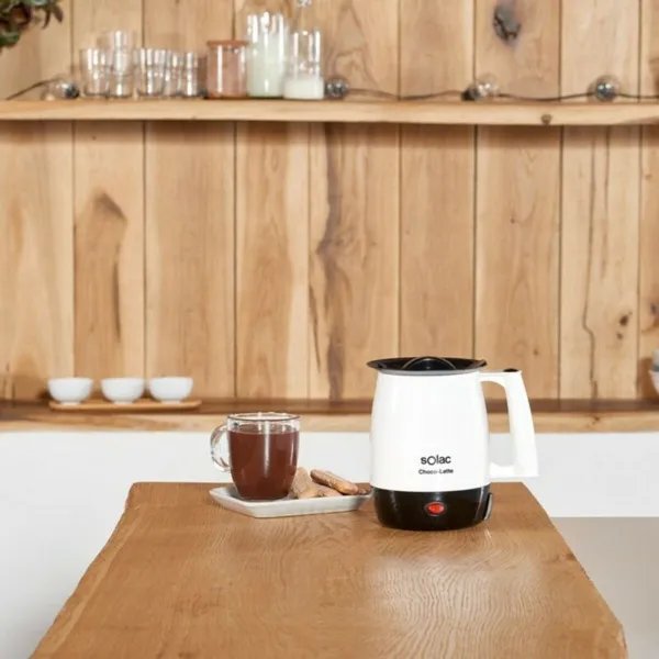 Vedenkeitin Solac MH9100 Choco-Latte 1 L 250W Valkoinen (1 L) (1)