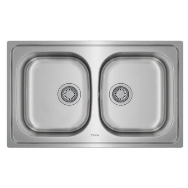 Sink with Two Basins Teka Universe 115040007 80 cm