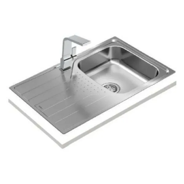 Viendaļīga izlietne ar žāvētāju Teka 115110012 45 cm
