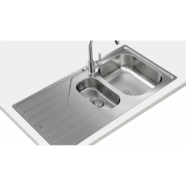 Kriauklė su viena plautuve Teka 115140001 (60 cm)