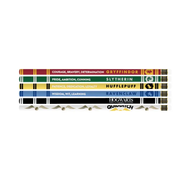 Harry Potter - House Pride Pencil Box Set of 6