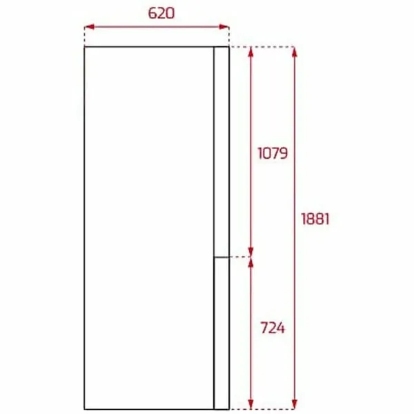 Комбинированный холодильник Teka NFL345  Белый (188 x 60 cm)