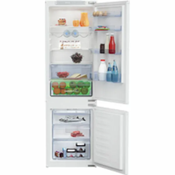 Jääkaappipakastin BEKO BCHA275E4SN Valkoinen Monivärinen (178,1 x 54 cm)
