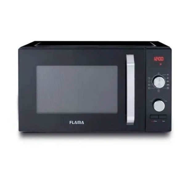 Mikroaaltouuni Flama 1837L Musta 800 W 23 L