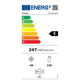 Jääkaappipakastin Hisense RB440N4BWE Valkoinen