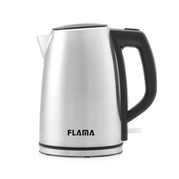 Kettle Flama 736FL Black Steel plástico,acero inoxidable 2200 W 7 L 1,7 L