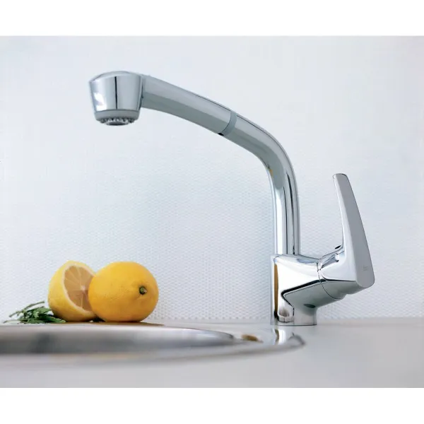 Mixer Tap Teka MT extraíble Chrome Steel