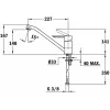 Mixer Tap Teka ML Chrome Stainless steel
