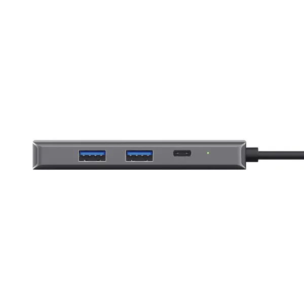 USB-разветвитель Trust 24968 Серебристый