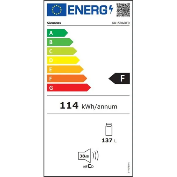 Refrigerator Siemens AG KU15RADF0 White