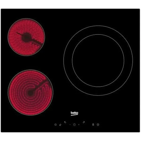 Lasikeraaminen keittolevy BEKO HIC63402T 60 cm 58 cm 5700 W