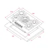 Indukcijas Plīts Teka EFX 70.1 5G AI AL DR CI