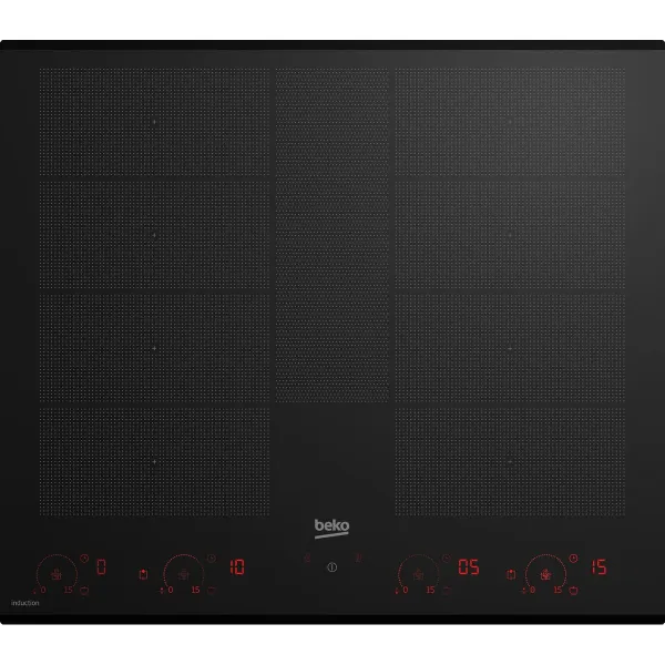 Indukcijas Plīts BEKO HII 68811 NT 58 cm 7400 W