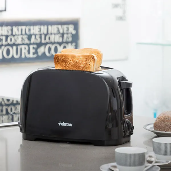 Tosteris Tristar BR-1025 Tostadora Melns 800 W