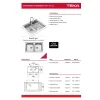 Kahesed Valamud Teka STARBRIGHT 80 E-XP 2C