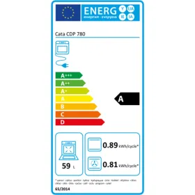 Orkaitė Cata CDP780ASBK 2450 W 59 L