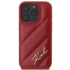Karl Lagerfeld Quilted Signature - Case for iPhone 16 Pro (red)