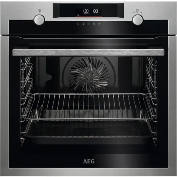 Духовка с пиролитической системой очистки AEG BPE53516XM 3500 W 71 L