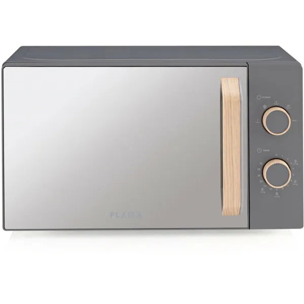 Mikroviļņu Krāsni Flama 1832FL Pelēks 700 W 20 L