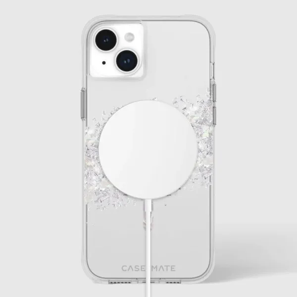 Case-Mate Karat MagSafe - iPhone 15 Plus Case with Mother of Pearl (A Touch of Pearl)