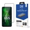 3mk HardGlass Max Lite - Tempered glass for Motorola Moto G55 5G (Black)