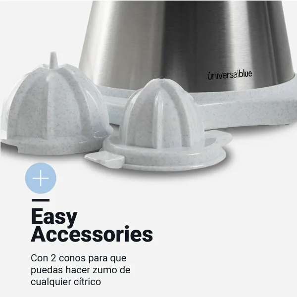 Электрическая соковыжималка Universal Blue JUICY Белый Сталь 300 W