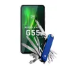 3mk HardGlass Max Lite - Tempered glass for Motorola Moto G55 5G (Black)