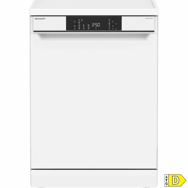 Trauku mazgātājs Sharp QWNA1FF49DWES Balts 60 cm