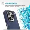 Speck Presidio2 Grip ClickLock & MagSafe - iPhone 16 Pro Case (Coastal Blue / Dust Gray / White)