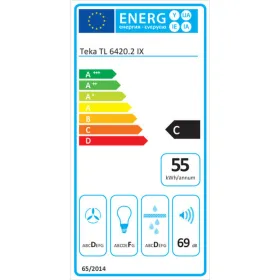 Įprastas gaubtas Teka TL6420 60 cm 120 W