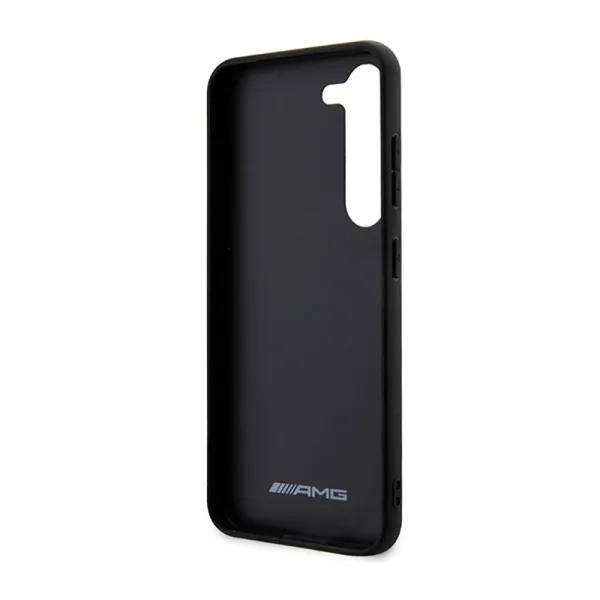 AMG Carbon Stripe & Embossed - Case for Samsung Galaxy S23+ (Black)