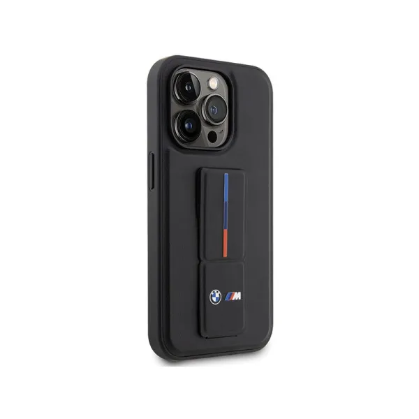 BMW Grip Stand Hot Stamp - Case for iPhone 14 Pro Max (Black)