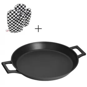Pann Inoxibar ABSOLUT Ø 40 cm Must
