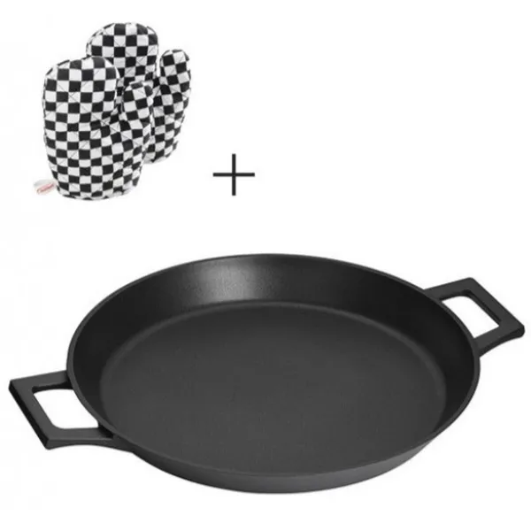 Pann Inoxibar ABSOLUT Ø 40 cm Must