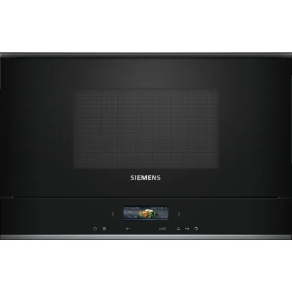 микроволновую печь Siemens AG BF722R1B1 Чёрный 900 W 21 L