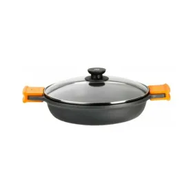 Kastrul klaasist kaanega BRA Braisogona_A270520 Must Ø 20 cm 1,5 L