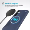 Speck Presidio2 Grip Magnet - Samsung Galaxy S25+ / 24+ MagSafe Case (Coastal Blue/Dust Gray/White)