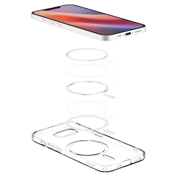 Spigen Liquid Crystal Mag MagSafe - Case for iPhone 17e / 16e (Clear)