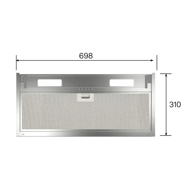 Conventional Hood Cata ARMONIA70X Steel