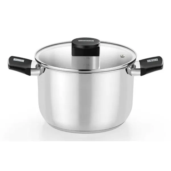 Casserole with lid Monix M240230 Black (Refurbished A)