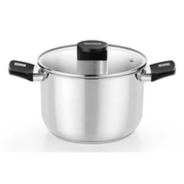 Casserole with lid Monix M240230 Black (Refurbished A)
