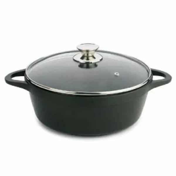 Kannellinen vuoka Valira 4142/25 Musta