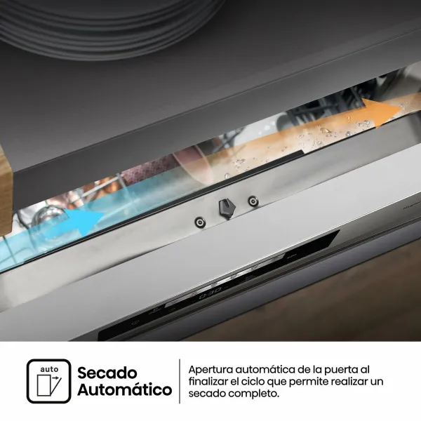 Indų plovimo mašina Hisense HS643C90X Sidabras