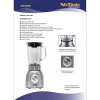 Kuppiblenderi Mx Onda MXBBE2120 Teräs 1000 W