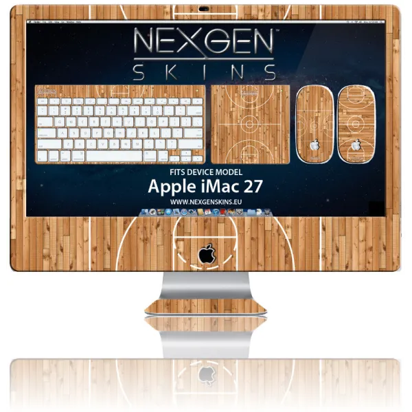 Nexgen Skins with 3D effect for iMac 27" (Hardwood Classic 3D)